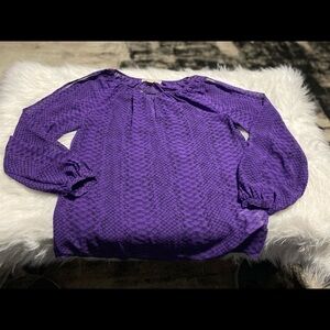 Michael Kors Purple Blouse
